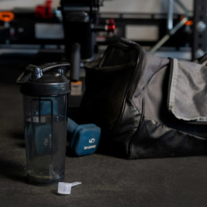 Workout Bag and Drink
