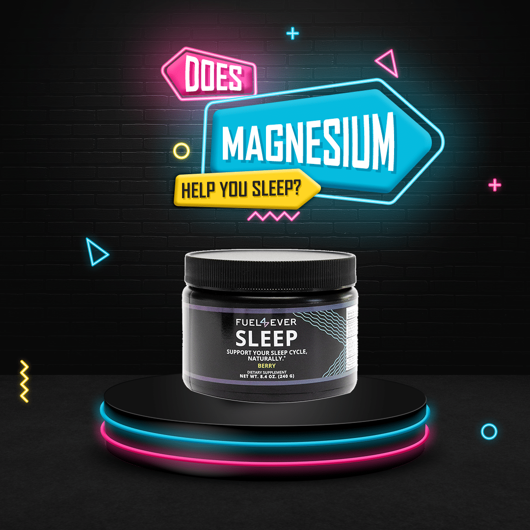 image shows the best sleep supplement with magnesium ingredient for better sleep