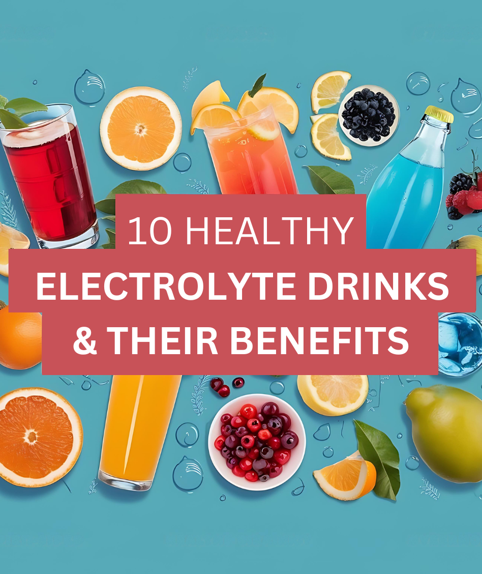 10 Healthy Electrolyte Drinks & Their Benefits